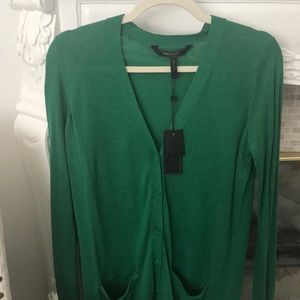 BCBGMaxAzria Sweaters - BCBG max Azria size Small, green long cardigan BCBGMaxAzria Sweaters - BCBG max Azria size Small, green long cardigan